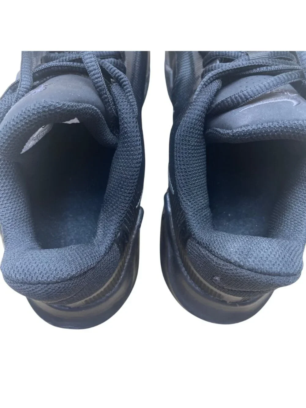 Nike Men’s Black Off Noir Mesh Air Max Impact 4 Basketball Sneakers Size 4.5